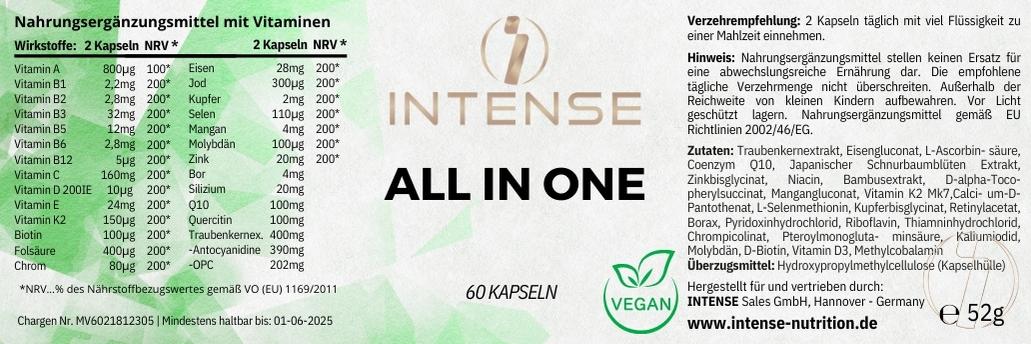 INTENSE - All in One